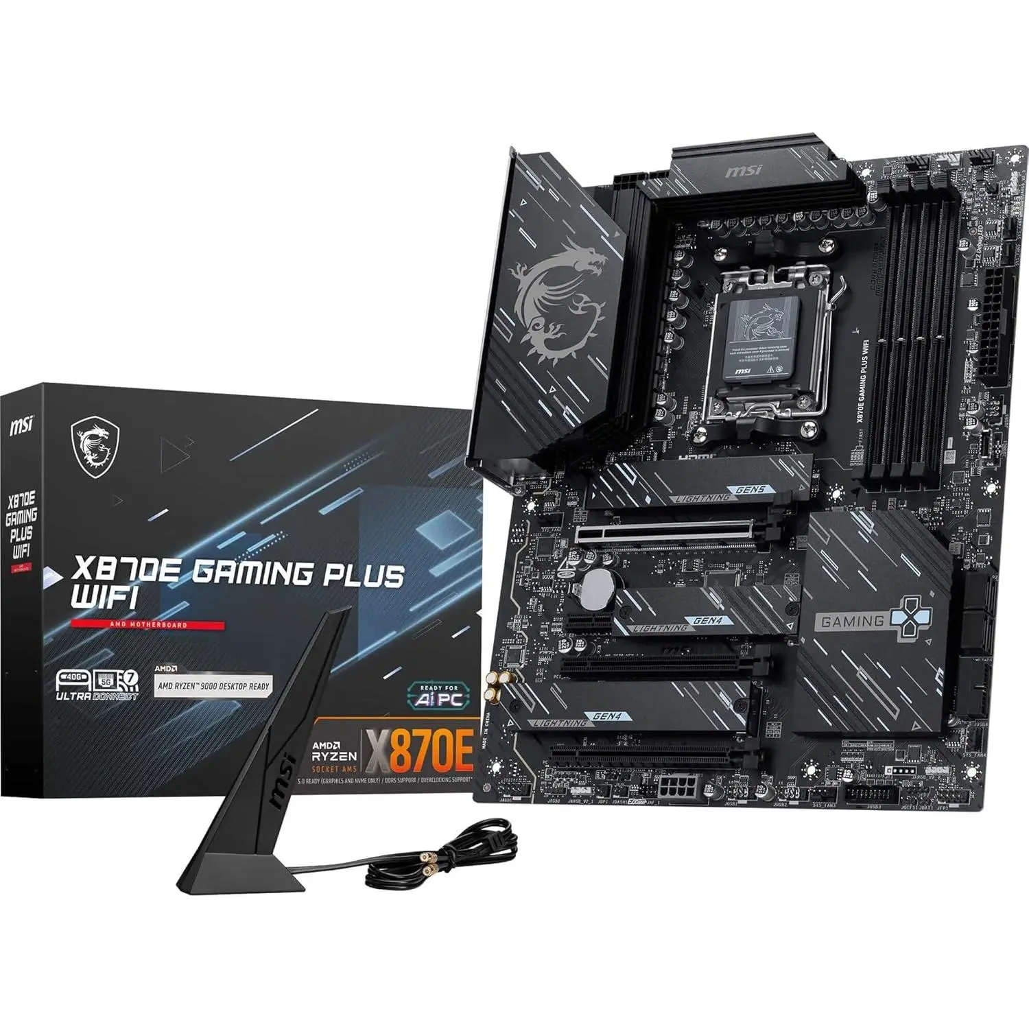 MSI X870E Gaming Plus WiFi AMD AM5 DDR5 ATX Destkop Motherboard
