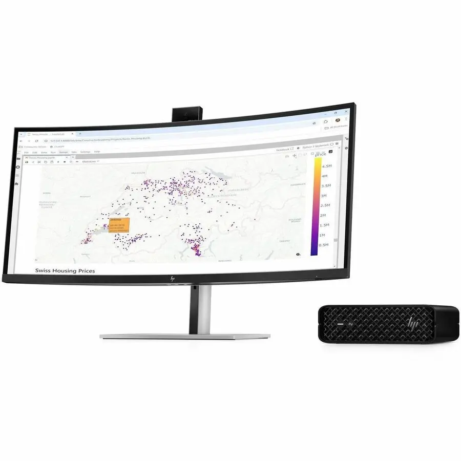 HP Z2 Mini G1i Workstation - Intel Core Ultra 7 265K - 32 GB - 1 TB SSD - Mini PC - Black