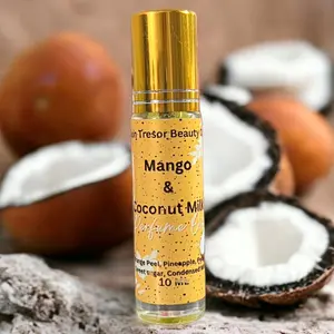Mango and Coconut Milk roll-on, alcohol free, scented roll-on