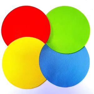 4pcs Rubber Jar Opener Bottle Gripper Non Slip Pad Multi-function Can Opener for Kitchen Utensils