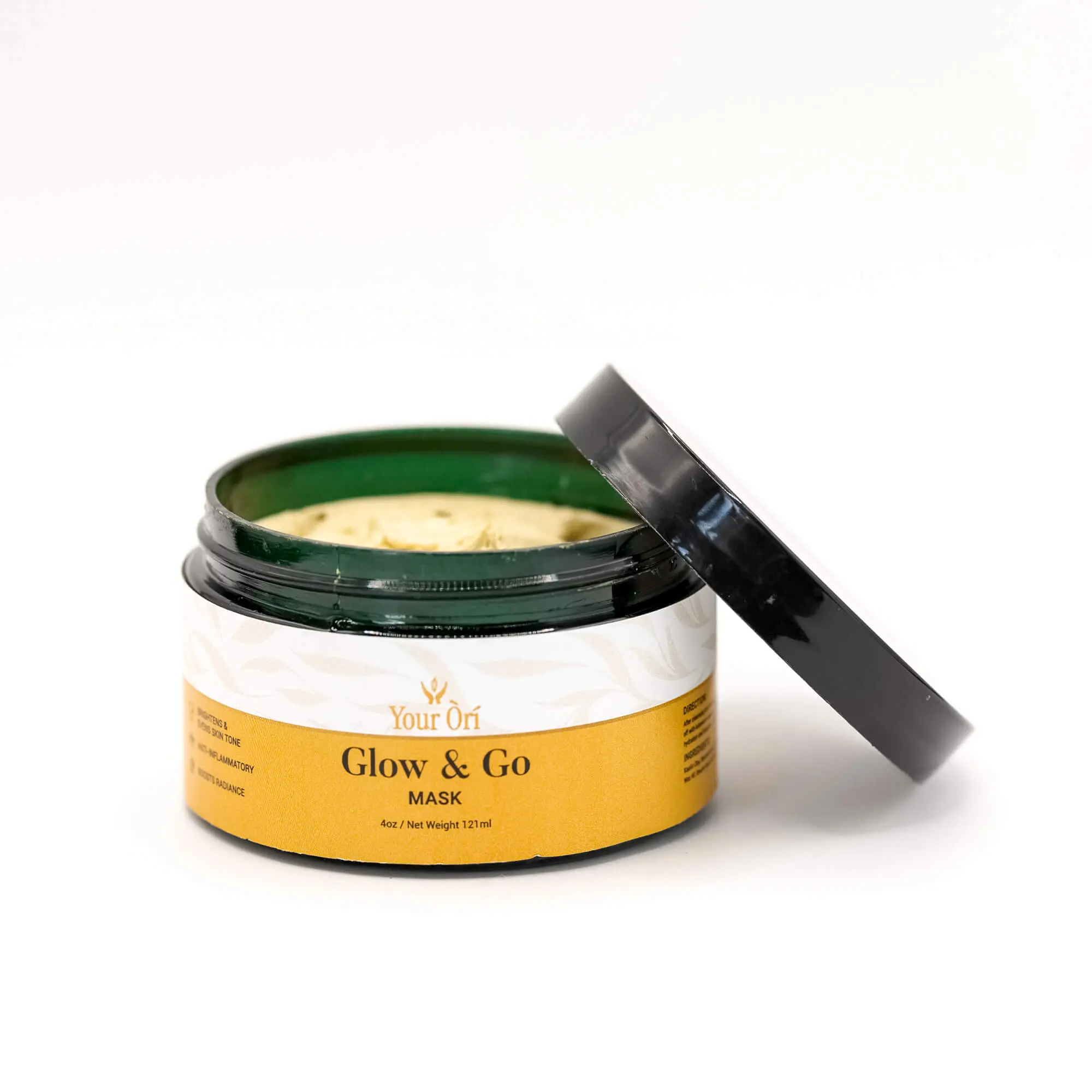 Glow & Go Face Mask Clay Turmeric Skin Repair Radiant