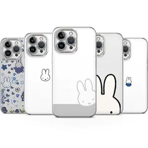 Miffy Bunny Phone Case, Aesthetic Soft TPU Cover