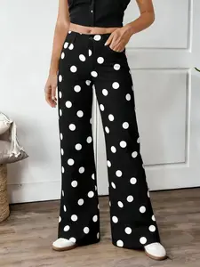 Women's High Waist Wide Leg Jeans, Stretchy Denim Jeans for Women, Comfortable, Stylish & Casual Ladies' Bottoms, Perfect for Daily Wear