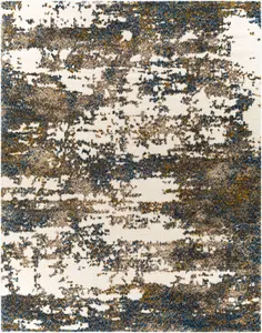 Celestial Shag CSG-2308 Cream / Dark Blue Rug