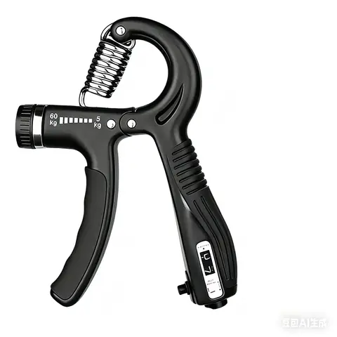 Adjustable Grip & Forearm Trainer 11-132 lbs (5-60kg) Resistance. Portable Hand Exerciser for Athletes, Musicians, Hand Injury Recovery, Gym, Home & Travel.