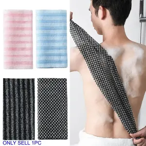 Japanese Exfoliating Bath Towel, Dual-Sided Scrubbing Massage Cloth, Shower Back Cleaner, Exfoliating Back Washcloth, Body Back Scrubber, Essential Bathroom Accessory for Men and Women