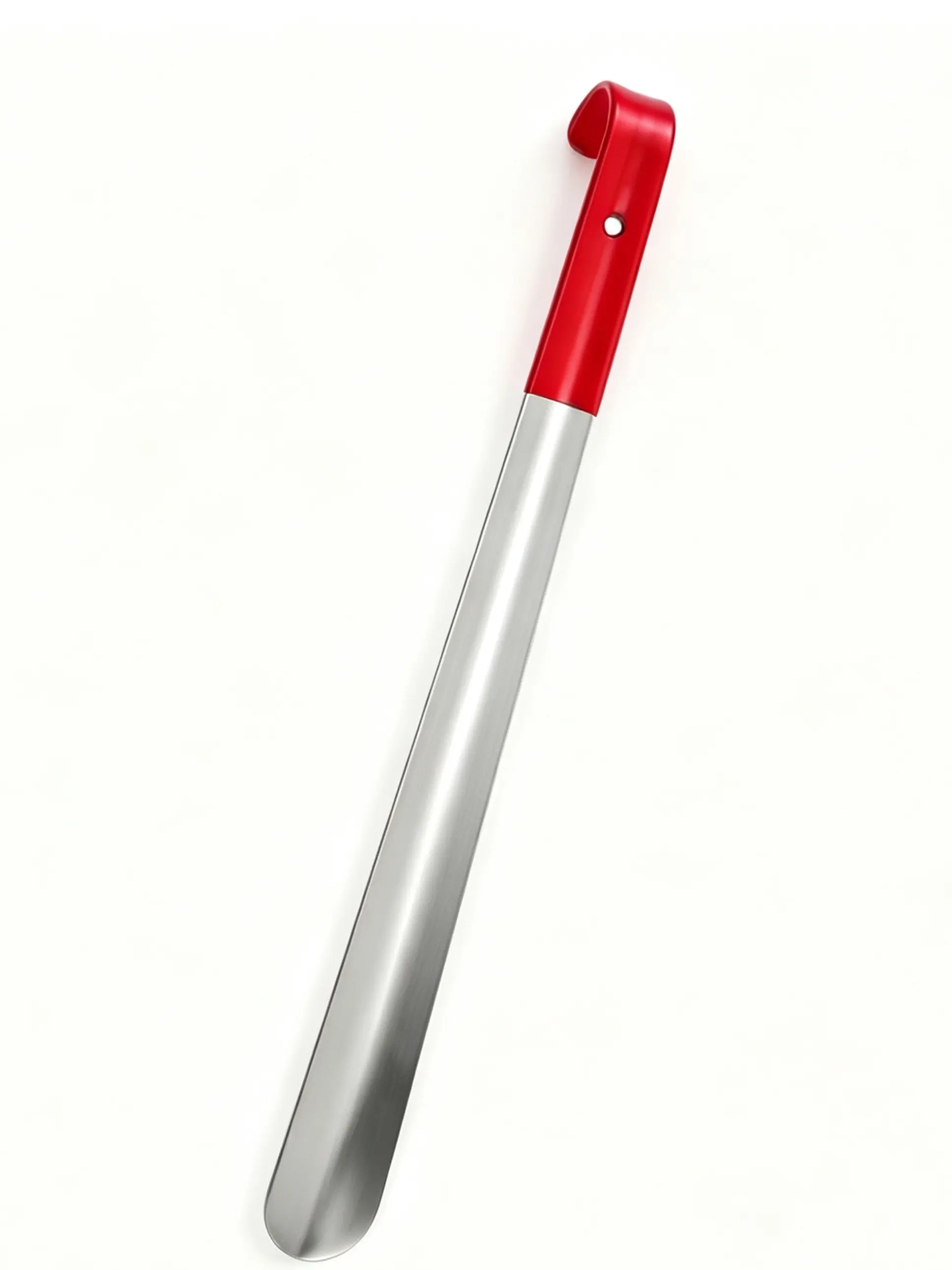 16.14inch Thick Shoehorn, No Bending Shoe Lifter, Stainless Steel Shoe Puller, Portable Short Model, Elderly Pregnant Women Home Use Footwear