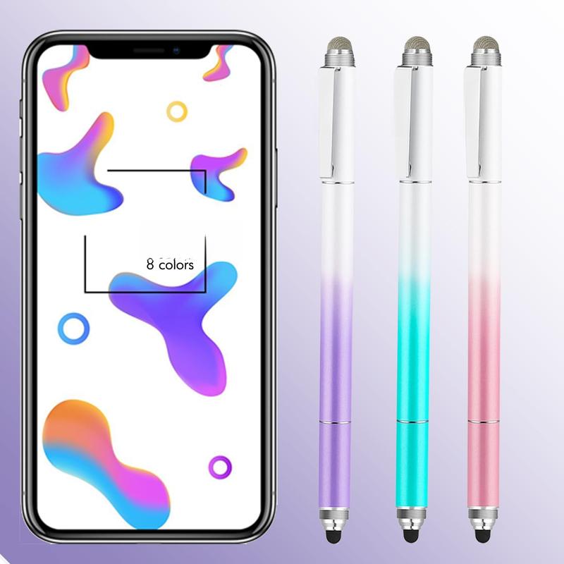 Capacitive Stylus Pen (4 in 1),Universal Touch Screens Stylus Pen for iPad/Pro//Android Phone//Fire/Tablets and  Capacitive Touch Screens-Dream Blue