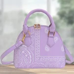 Paisley Mini Purse - Bandana Print, Compact Design, Ideal for Everyday Use