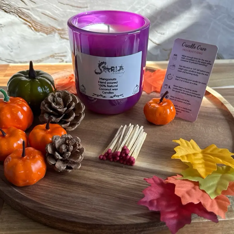 Mangonuts scented candles - 10oz