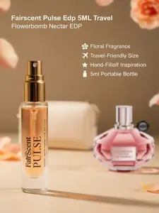 FairScent Pulse - Flowerbomb Nectar Women's EDP Travel Spray - 5ml/0.17oz