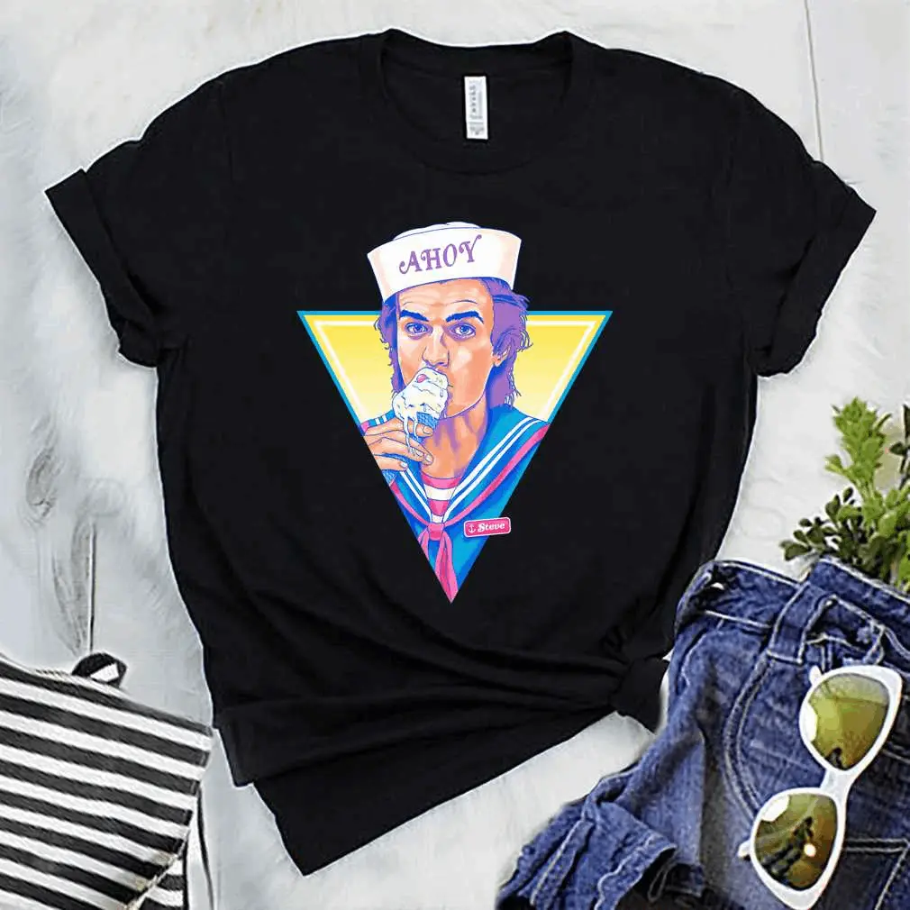 Ahoy Stranger Things Steve Harrington Shirt For Men , Women T-Shirt