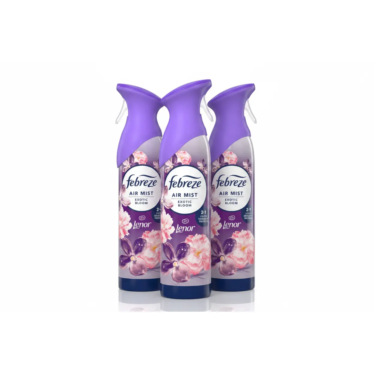 Febreze Air Freshener Exotic Bloom 185ML - 3 PACK