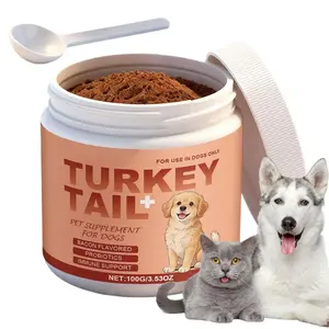 Pet Mushroom Powder for Cats & Dogs | Natural Appetite Enhancer & Health Supplement | Boost Picky Eater Nutrition | Daily Dietary Boost
