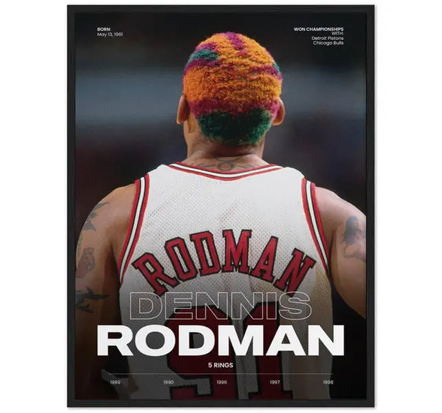 Rodman - LEGEND Poster No Frame