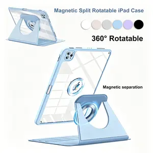 [Summervibes]Magnetic Split Rotatable iPad Case, Full Protection with Pen Slot for 2025 Pro 11" / Mini 7 / Air 7