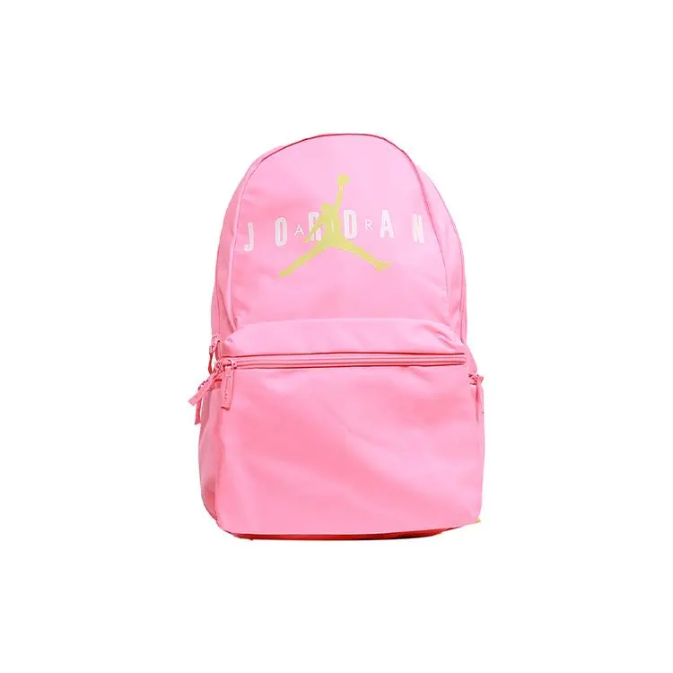 Women's Jordan Jumpman Logo Polyester Laptop Backpack, Pink, Ergonomic Straps, Organized Storage, Stylish