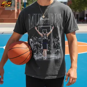 Vintage 90s Braylon Mullins Comfort Colors Basketball Shirt Game Day Gift for Fans