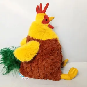 22cm Plush Chicken Toy, Cute Soft Cartoon Style Doll, Home Room Decor, Birthday Christmas Gift, All Seasons