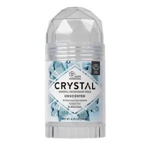 CRYSTAL Deodorant Stick (30003), Unscented, 4.25 Ounce