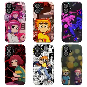 FL-Sc0tt Pilgr1m vs The W0rld Collage Phone Case,Retro 90s Comic Book Aesthetic Cover For iPhone 11 12 13 14 15 16 17 Air Pro Max for Samsung S26 S25 S24 S23 S22 S21 Case,Gift for her/him/fans
