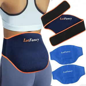 Back & Waist Gel Ice Pack Wrap – Reusable Hot/Cold Compress for Comfort