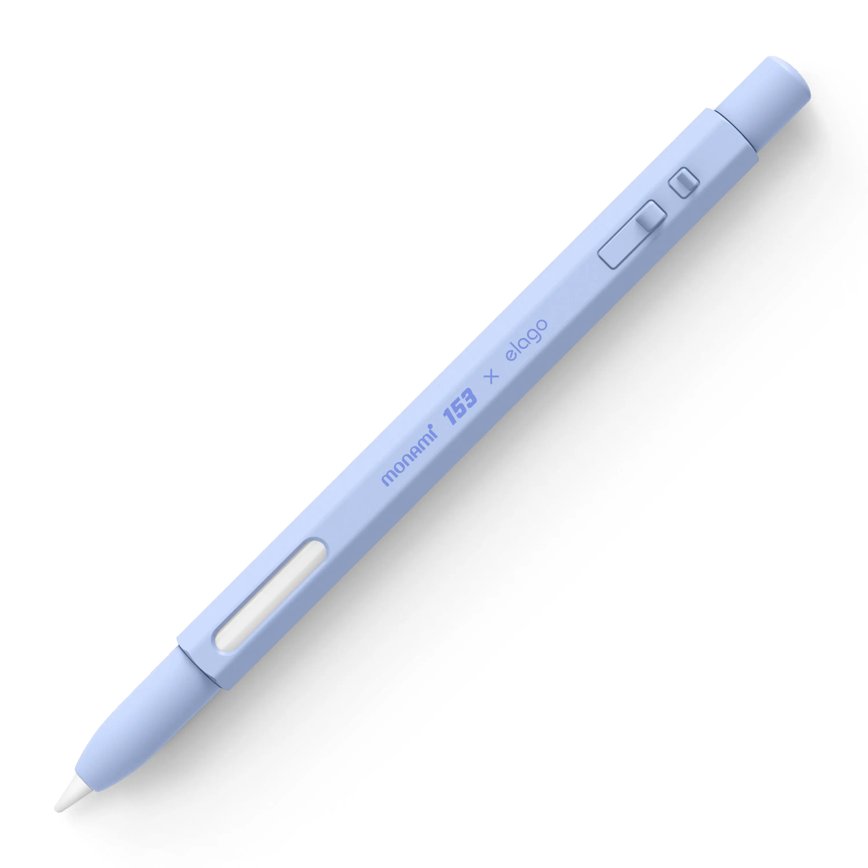 elago X MONAMI Case for Apple Pencil 2 - Durable Silicone Protective Sylus Cover Accessory [Violet]