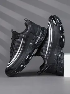 New Men's Low-Top Casual Shoes, Bubble Sole Dad Sneakers, Lightweight Comfort Walking Shoes, All-Day Wear No Pressure, Sporty Style, Athletic Workout Sneakers, Lifestyle Colorblock Sneakers, All Seasons Sneakers