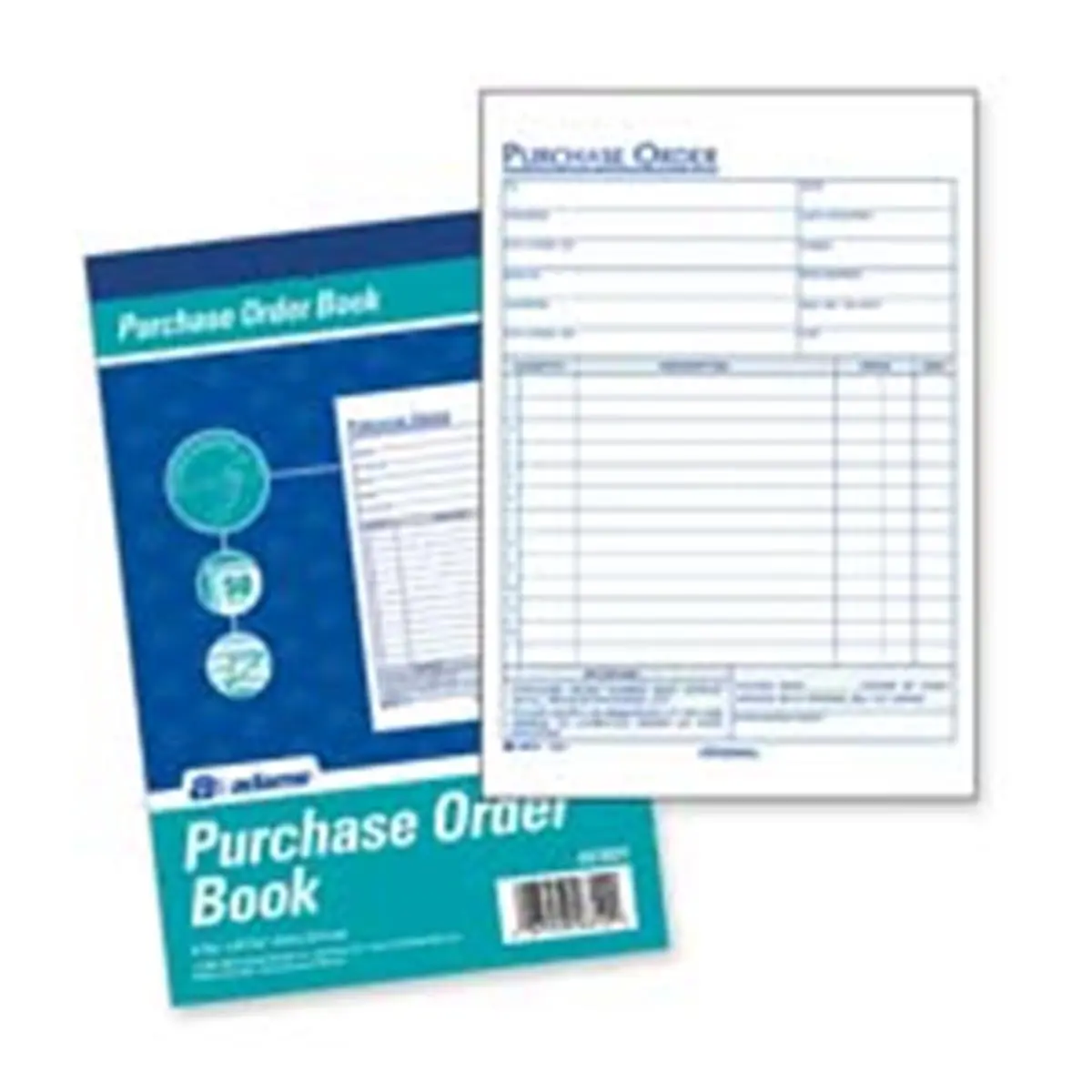 212 MAIN Carbonless Purchasing Statements, 2-Part, 5.56in x 8.44in, Carbonless Receipts for Office Accounting Supplies