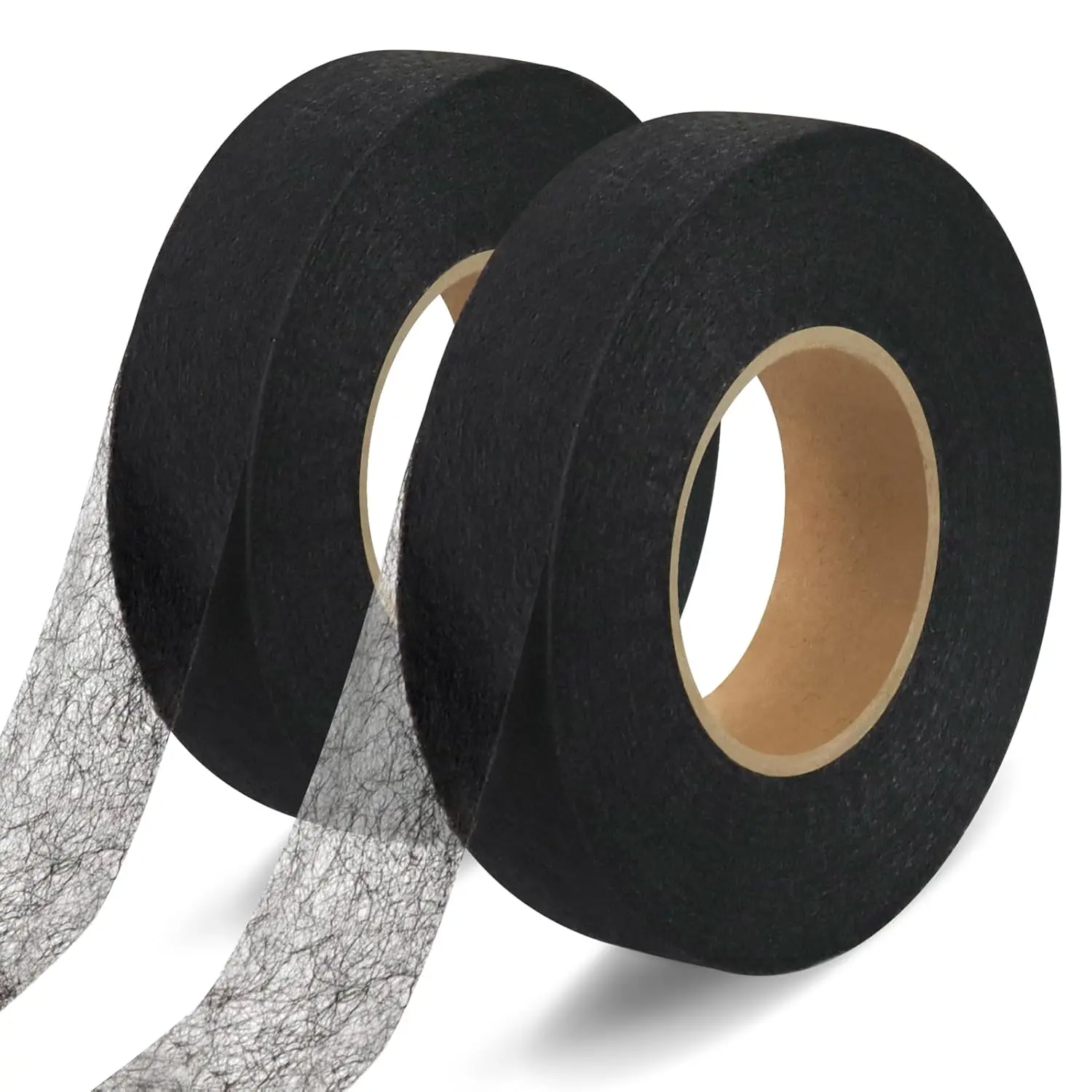 140 Yards Stitch Witchery Tape, 1 inch Iron Hemming Tape, Iron on Tape for Hemming, 2 Rolls Hem Tape No Sew, Sewing Tape, Fusible Tape Adhesive Wonder Web for Curtain, Pants, Clothes