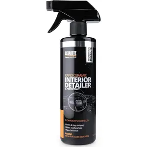 Rapid Ceramic Interior Detailer and Protectant (14 fl oz.) – Quick and Easy – Multi-Surface Safe – Interior Car Cleaner Spray – Dry to the Touch – Clean and Protect Your Car, Truck, or SUV