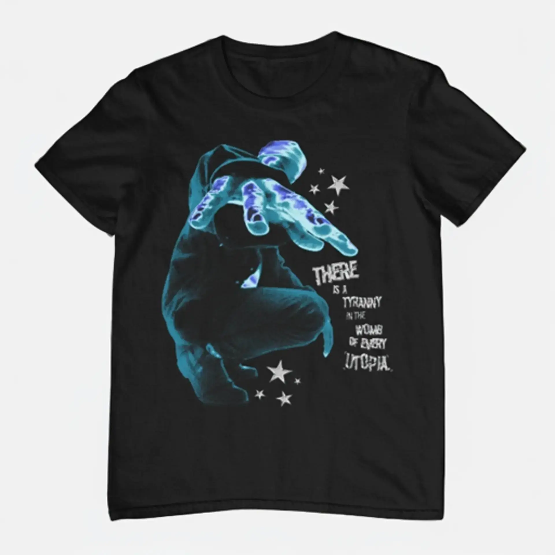 Utopia Y2k Shirt - Y2k Clothing - Streetwear Tee Menswear Forest