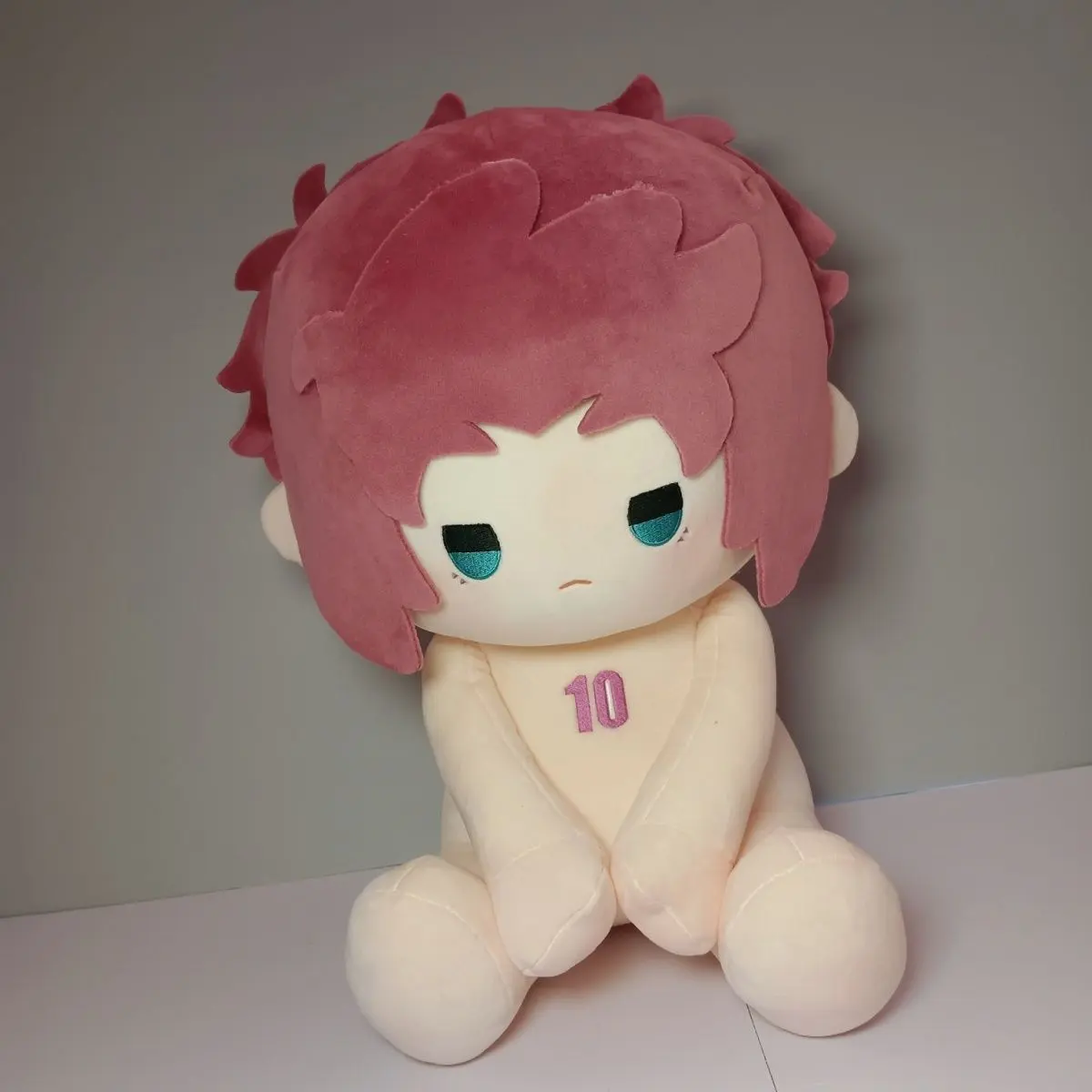 40cm Anime BLUE LOCK Itoshi Sae Cosplay Soft Plush Doll, Anime Look Boy Stuffed Toy, Cotton Filled Handsome Character Figure for Gifting (DIY Cosplay Supply), Handsome Boy