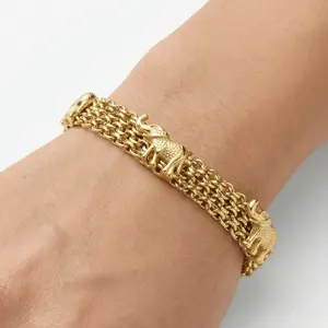 Elephant Bracelet bestie gift, Lucky Elephant Gift for Birthday, Christmas, or Everyday Wear