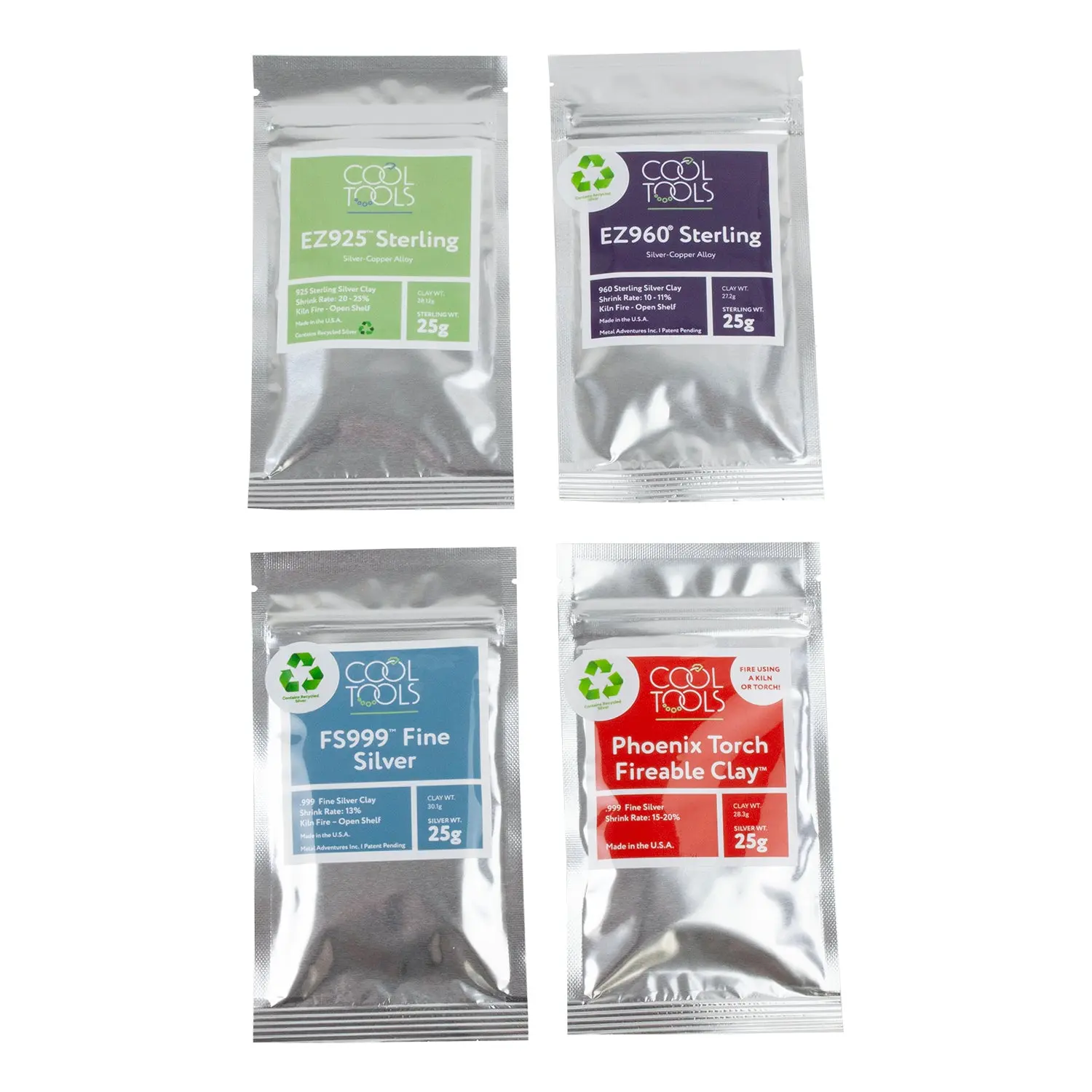 Cool Tools Silver Clay Bundle