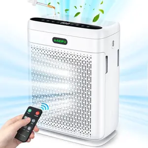 AMEIFU Large Room Air Purifier 1740 ft² with Double-sided Air Inlet, Sleep Mode, PM 2.5 Display Air Quality Sensor for Pets, Aromatherapy Function Cleaner Household Appliances air purifier air purifiers