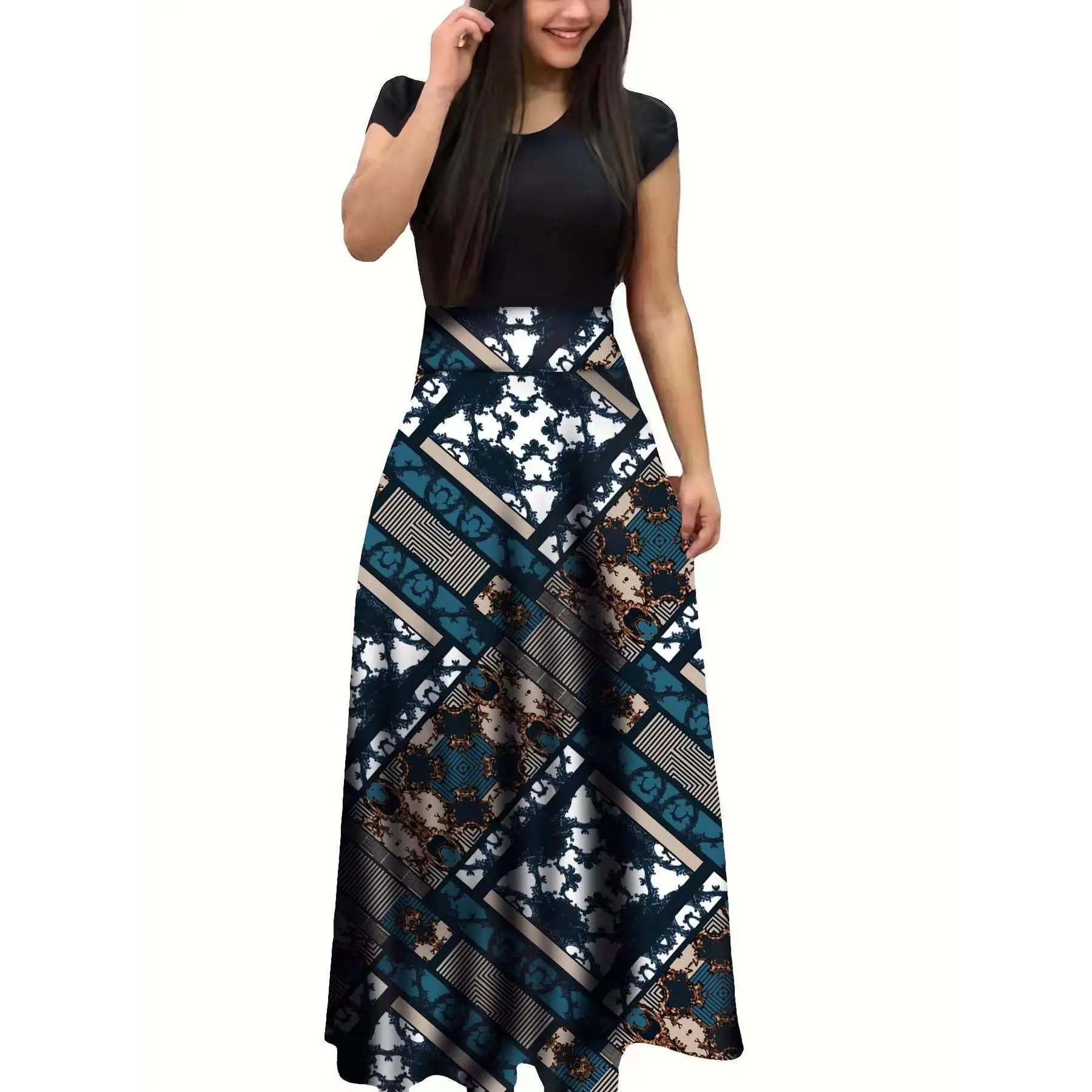 07 Short sleeved checkered 8888