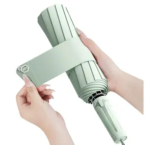 Automatic Rain Umbrella, Foldable UV Protection Sunshade, Thickened Large Size, Manual Opening, Suitable for Rain and Sun