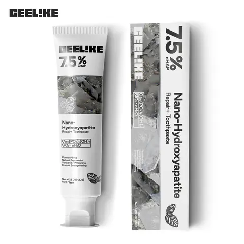 Ceelike Fluoride-Free Hydroxyapatite Toothpaste | Enamel Repair & Fresh Breath | Gentle Mint Flavor | 4.23 oz Oral Care D