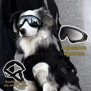 New Pet Dog Goggles for Wind Protection, Trendy Sunglasses for Medium and Large Breeds Like Teddy and Corgi, Stylish Dog Eye Protection