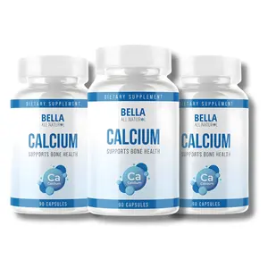 Bella All Natural Calcium 3-Pack (90 Capsules Each) – Supports Bone Health