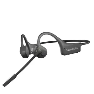 Open-Ear Wireless  with Mic - Bone Conduction Tech, Noise Reduction for Driving Cycling Calls, 32H Playtime, Type-C Fast Charge, Lightweight & Skin-Friendly, Works with Laptop iOS Android bluetooth-compatible  noise-cancelling headphone skullcandy  anc  2