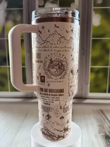 Fourth wing | basgiath | books | etched | tumbler| 40oz | quencher | dragon rider | love | violent