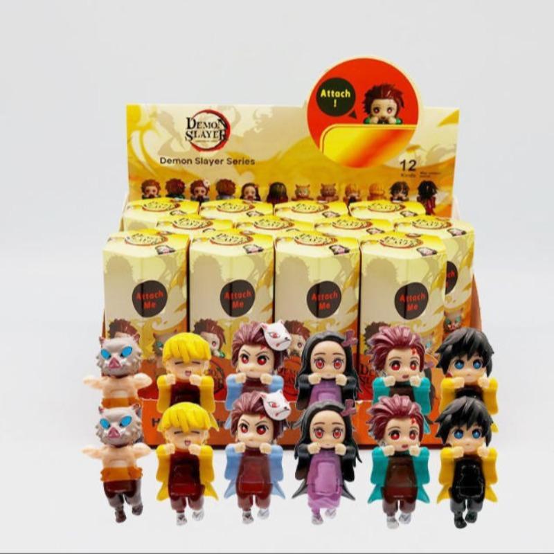 Demon Slayer Nendoroid Action Figure, Anime Collectible Model, Car & Phone Decoration, Cute Cartoon Character Statue, Perfect Gift