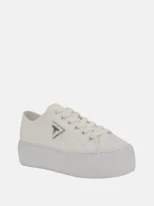 GUESS Female Joezi Low-Top Flatform Sneakers