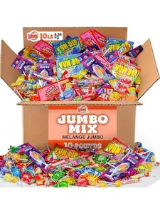 Candy Variety Pack - 10 Pounds - Bulk Candy - Individually Wrapped - Assorted Pinata Candies - Candy For Goodie Bags - Party Favors For Kids