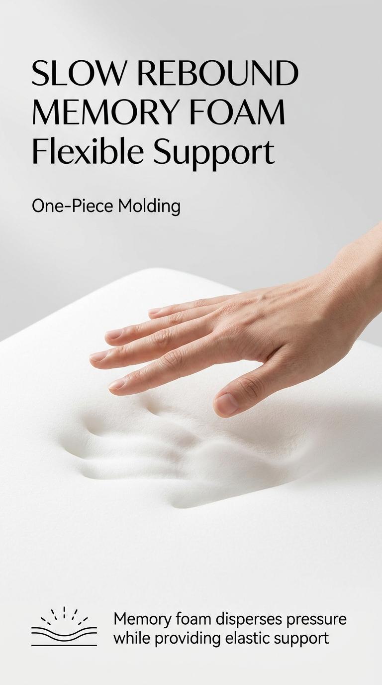 Ergonomic Face Down Bed Pillow - Cooling Memory Foam Cushion with Firm Memory Foam Cushioning, Adjustable Neck Supportive Bolster for Reading, Phone Use, Machine Washable,back to school,back to school shopping,home decor Ergonomic Face Down Bed Pillow - Cooling Memory Foam Cushion with Firm Memory Foam Cushioning, Adjustable Neck Supportive Bolster for Reading, Phone Use, Machine Washable,back to school,back to school shopping,home decor