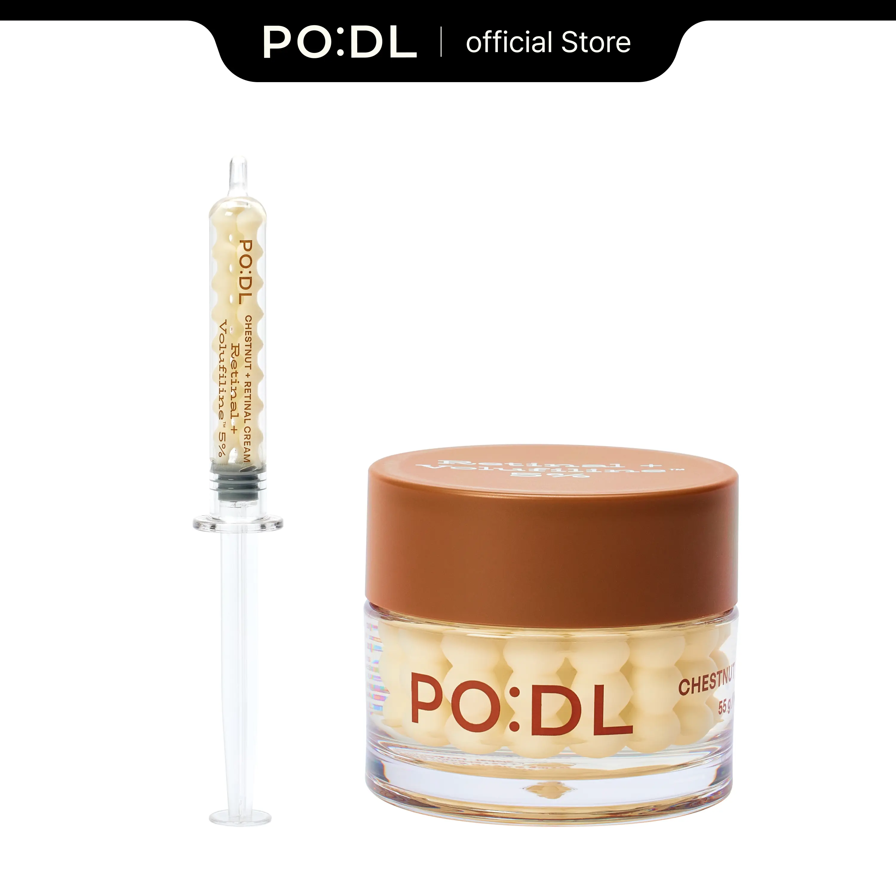 [PODL] 100% Pure Volufiline Retinal Overnight Filler Cream DUO: from SEDERMA (France)  |Overnight Cream| Facial Volume Plumping For Under-Eyes, Neck, Forehead, Smile Lines, Lips | Anti-Aging  | Korean Skincare