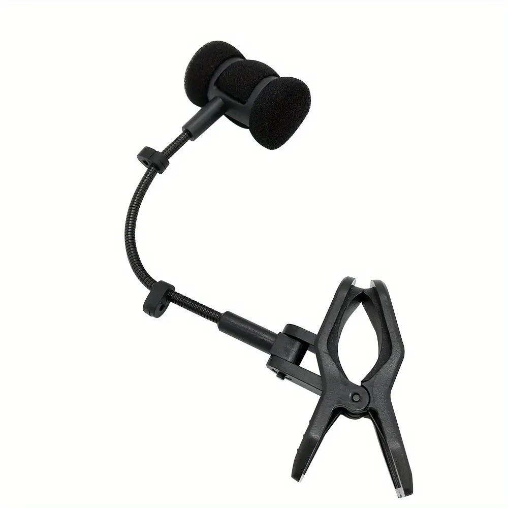Black Adjustable Multi-Instrument Stand Kit for Violin/Flute, Recorder, Organ, Harmonica, Drums - Case Only, No Cable Included