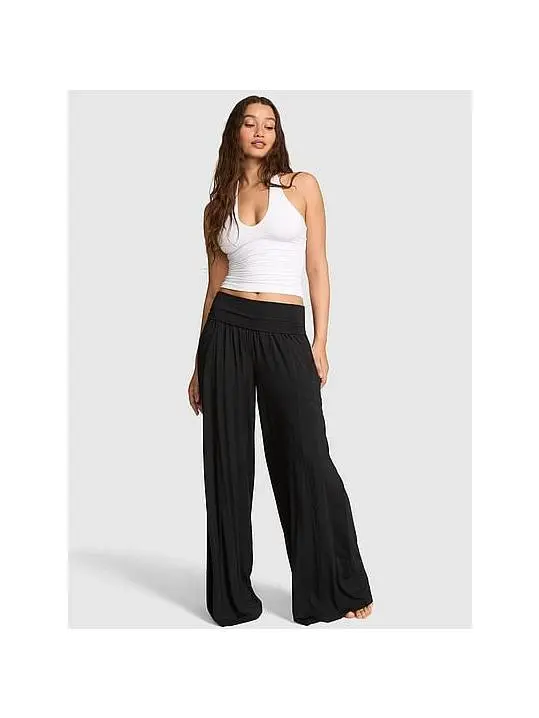 PINK 24/7 Lounge Modal Foldover Pants